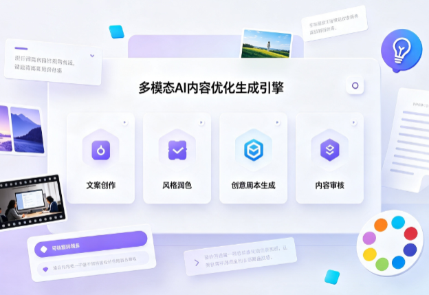 清原满族自治县AI智能内容优化创新 多模态生成技术丰富数字内容创作生态